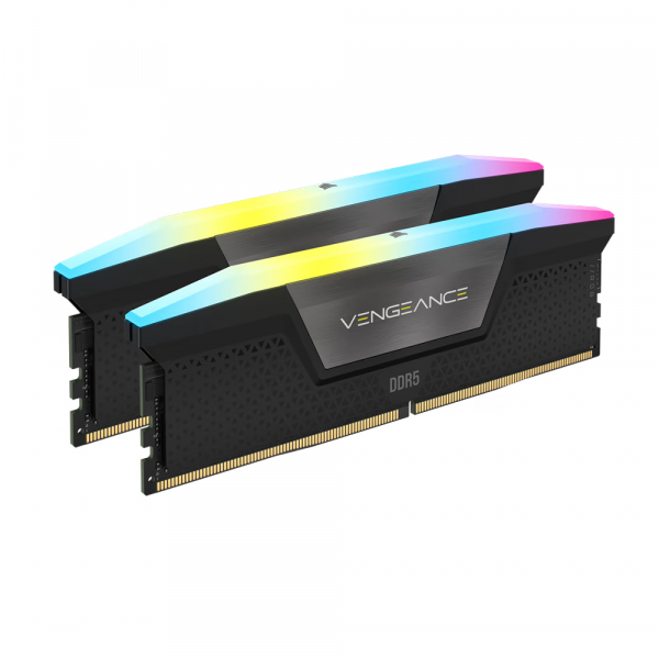 RAM CORSAIR VENGEANCE RGB 32GB (2x16GB) DDR5 bus 6000MHz Black