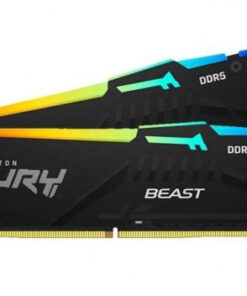 Ram Kingston FURY Beast RGB 64GB (2x32GB) DDR5 bus 5600Mhz (KF556C40BBAK2-64)